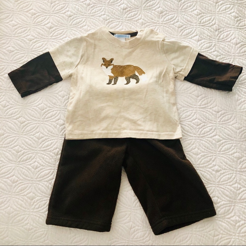 Janie and Jack Boys Outfit 3-6 Month